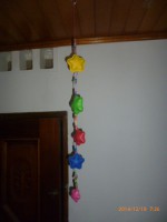 Móvil con estrellas